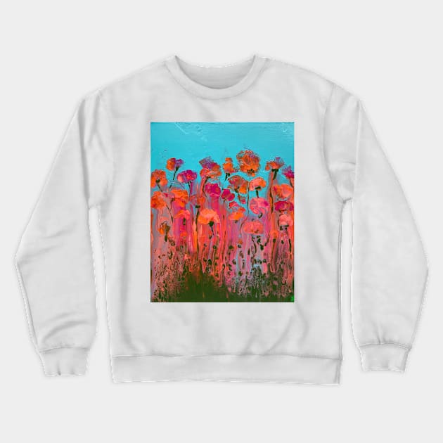 Flores Crewneck Sweatshirt by Ramona Bowen Art